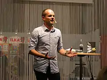 Harald Rosenløw Eeg at Gothenburg Book Fair 2012