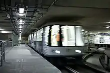 A Bombardier Innovia APM 200 at Terminal 5