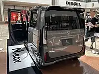 N-Box Custom Turbo Coordinate Style rear view