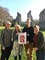 Saint Caesarius in Glastonbury Abbey