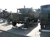 FMG-67 chemical protection military lorry on Csepel D-346 chassis in Kecel, Military Park, Hungary (2012)