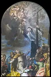 Saint Francis Xavier who preaches in the Orient