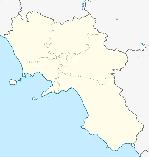 Calitri is located in Campania