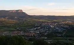 Jaca as viewed from the Rapitan fort.