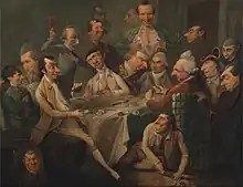 A Caricature Group, c. 1766