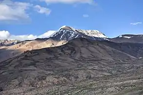 Terrain above Kibber to Kanamo Peak