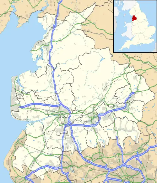 Shawforth is located in Lancashire
