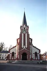 The church in Le Thour