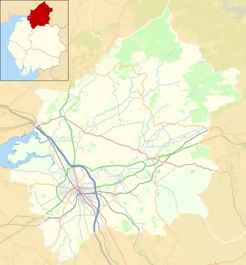 Stapleton is located in the former City of Carlisle district