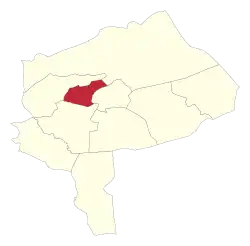 Location of Ashkezar County in&nbsp;Yazd&nbsp;province