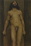 Male Nude (1886), oil on canvas, 85 x 55&nbsp;cm., Yale University Gallery, New Haven,
