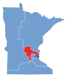 Congressional District Results for Chutich v. MacDonaldChutich: &nbsp;&nbsp;&nbsp;&nbsp;&nbsp;50–60% &nbsp;&nbsp;&nbsp;&nbsp;&nbsp;60–70%MacDonald: &nbsp;&nbsp;&nbsp;&nbsp;&nbsp;50–60%