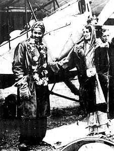 Devi with Manmohan Singh, London (1930)