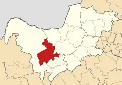 Location in the North West