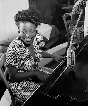 Image 1Mary Lou WilliamsPhotograph credit: William P. Gottlieb; restored by Adam CuerdenMary Lou Williams (May&nbsp;8, 1910&nbsp;– May&nbsp;28, 1981) was an American jazz pianist, arranger, and composer. She wrote hundreds of compositions and arrangements and recorded more than one hundred records. Williams wrote and arranged for Duke Ellington and Benny Goodman, and she was friend, mentor and teacher to numerous other jazz musicians. The second of eleven children, she was born in Atlanta, Georgia, and grew up in the East Liberty neighborhood of Pittsburgh, Pennsylvania. A young musical prodigy, she taught herself to play the piano at the age of three. This photograph of Williams at the piano was taken by William P. Gottlieb around 1946.More selected pictures