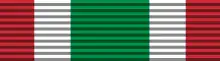 Medaglia commemorativa dell'Unità d'Italia - ribbon for ordinary uniform