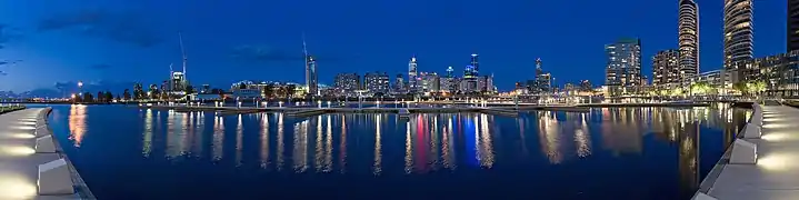 Image 55Melbourne Docklands panorama (from Portal:Architecture/Townscape images)