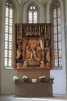 Altar of the Coronation of the Virgin, Gries, Italy, 1475