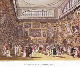 The Exhibition Room, former Royal Academy, Somerset House, London