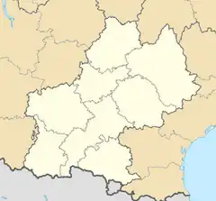 Foix is located in Midi-Pyrénées