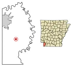 Location in Miller County, Arkansas