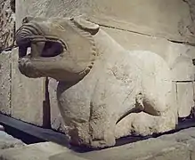 Detail of the Mausoleum of Pozo Moro.