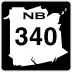 Route&nbsp;340 marker