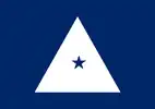 Flag of a NOAA Corpsrear&nbsp;admiral (lower&nbsp;half)