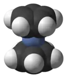 Space-filling model of nickelocene