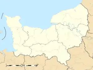 Pavilly is located in Normandy