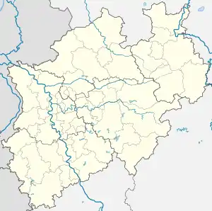 Solingen   is located in North Rhine-Westphalia