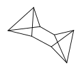 Pentacyclo[5.1.0.02,4. 03,5.06,8]octane (octabisvalene) is the third saturated valence isomer. The (Z)-3,7-phenylsulfonyl derivative is stable up to 200&nbsp;°C.