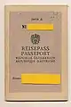 "Serie E" Austrian passport, issued in 1970