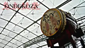350&nbsp;kg Odaiko drum used by Ondekoza