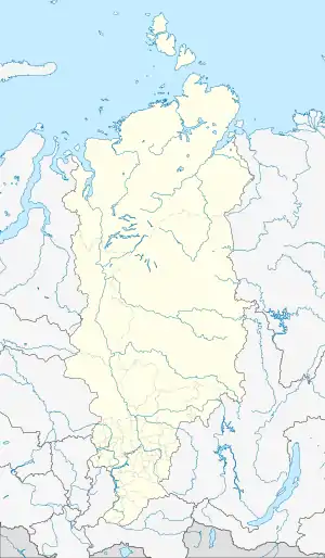 Goryachegorsk is located in Krasnoyarsk Krai