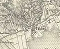 The map of Pákozd from the 3rd Military Mapping Survey of Austria Empire&nbsp;[de].