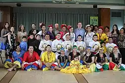 Image 52Group of dancers with typical costumes from Honduras. (from Culture of Honduras)
