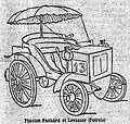 Panhard et Levassorpetrol PhaetonHippolyte Panhard finished 4thLe Petit Journal – Contest for Horseless Carriages, Paris-Rouen.Le Petit Journal Sunday 22 July 1894