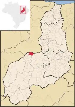 Location in Piauí state