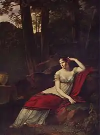 Portrait of Empress Josephine; by Pierre-Paul Prud'hon; 1805; oil on canvas; 244 x 179&nbsp;cm; Louvre