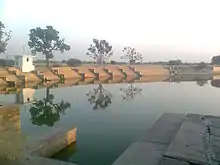 Pond of Kuldevi Lahkod.