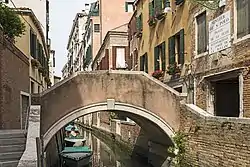 Ponte delle Tette on rio di san Canciano