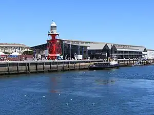 View of the Port Adelaide Lighthouse from the Port approach.