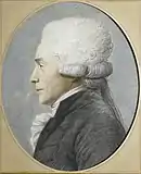 Profile of Maximilien de Robespierre attributed to Boze, c. 1794