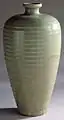 Vase with horizontal ribs, Southern Song period