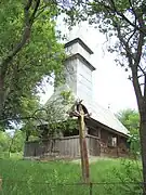 Archangels' wooden church in Jugăstreni&nbsp;[ro]