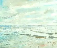 Robin Hood's Bay by Dame Ethel Walker, Aberdeen Art Gallery