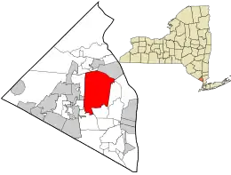 Location in Rockland County and the state of New York.