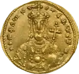 Solidus of Romanos&nbsp;II as sole ruler, 959–963.