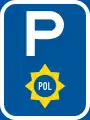 Parking for police vehicles